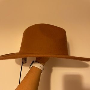 Brown Felted Hat